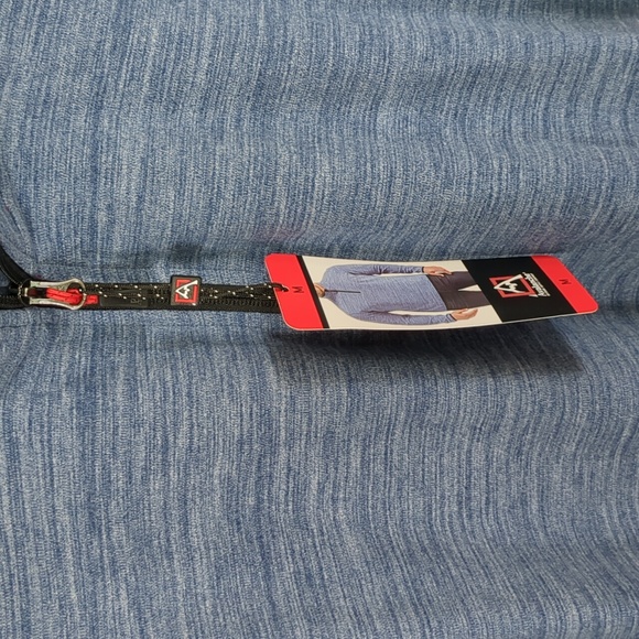 NWT Avalanche Outdoor Supply Company Men's 1/4 Zip Pullover Blue Size Medium - Picture 3 of 10